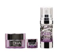 Postquam Global DNA Tratamiento Facial Antiedad - Crema de Día + Sérum Remodelador + Contorno de Ojos Antibolsas, Antiojeras y Antiarrugas | Rutina Rejuvenecedora Completa