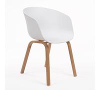 POSTQUAM Italian Design Silla Cute White, Único, Estándar