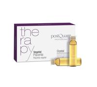 PostQuam - Pack de Ampollas de Placenta Vegetal Capilar - Tratamiento Anticaída para el Cabello - Estimula la Circulación y Previene la Caída Excesiva del Cabello - 12 Ampollas de 9 ml