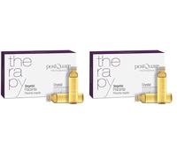 PostQuam - Pack de Ampollas de Placenta Vegetal Capilar - Tratamiento Anticaída para el Cabello - Estimula la Circulación y Previene la Caída Excesiva del Cabello - 12 Ampollas de 9 ml (Paquete de 2)
