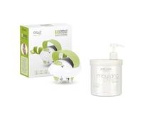 PostQuam Pack Tratamiento Anticelulítico Moldeador con Crema Moldeadora 1000 ml y Masajeador Eléctrico UltraRoller 6X para Piernas, Abdomen y Glúteos