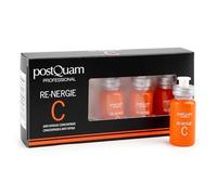 PostQuam - Re-Nergie C 4x63 ml - Tratamiento Facial Antiarrugas y Rejuvenecedor con Vitamina C al 10%, Ácido Hialurónico y Extractos Naturales - Luminosidad, Hidratación y Efecto Reafirmante