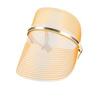 POSTQUAM - Stimulation Cell Prof. LED Mask - Terapia de Luz Roja, Azul y Amarilla - Fototerapia Facial para Regeneración, Antienvejecimiento y Absorción de Tratamientos - USB