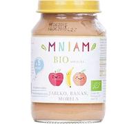 Postre: manzana, plátano, albaricoque a partir de los 5 meses BIO 190 g MNIAM