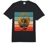 Postura Meditativa De Garuda ala Dorada Aviar Cruz Orar Comfort Colors Adult Heavyweight T-Shirt