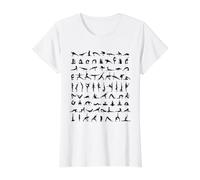 Posturas de Huelga de Yoga Camiseta gráfica económica, Mujer, Blanco, M
