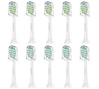 POSWEENR Cabezales de repuesto para cepillos de dientes Philips Sonicare, compatibles con cabezales de cepillo de repuesto Phillips Sonicare, se adapta al cepillo de dientes Philips Sonicare, paquete