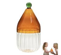 Pot À Candy Avec Couvercle - Rangement De Cuisine Décoratif, Pt En Verre Lave-vaisselle, Style Noël Festif, Pièce Maîtresse, Organización Sucreries | Pot Décoratif Cuisine, Cadeau Gourmand