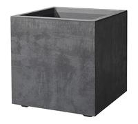 Deroma Macetero "Quadro Millenium" con Depósito de Agua - Antracita - 39 cm