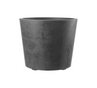 Pot de fleur Vase - DEROMA - Millennium R - Anthracite - A réserve d'eau - Roulettes - 59 cm