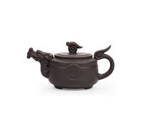 Pot de té Pot de arcilla morada Juego de hogares hechos a mano Mineral original Púrpura Gran capacidad Kung Fu Té para infusor