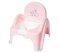Pot de toilette musical pour bébé enfant fauteuil chaise thème Lapin couleur Rose