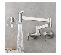 POT FILLER TAP MONTAJE DE LA COCINA PLATABLE CALIENTE Y FRÍO OND HOUNG HOBING FLAJO ROTAR PROBLICACIÓN LOTÓN ORO CUERPO, Uso eficiente del agua(Nickel B)