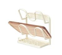 Pot Lid Holder - Space-Saving Non-Slip Rack | Kitchen Storage Organizer For Pan Lids, Spoons, Forks, Spatulas, Soup Ladles And Towels, Perfect For Inside Cabinets, Countertop, Pantry, Home Or Apartmen