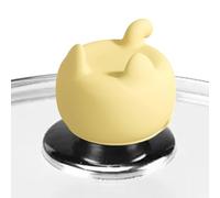 Pot Lid Knob - Replacement Silicone Preserving Cover, Washable Heat Resistant for Cookware Countertop Meal Prep Bbq Kitchen Cooking Protective Pot Lid Cover Long Tail Silicone Lids Knob Guard