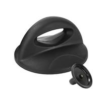 Pot Lid Replacement, Ergonomic Pot Handle, 2.52x1.54 Inches Lid Knob with Screw, Cookware Attachment, Functional Repair Kit, User Friendly Lids Accessory for Daily Cooking Seniors Kitchen Use