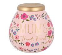 Pot Of Dreams Smash - Hucha de cerámica Hecha a Mano, Color Rosa, Decorativa, Regalo y Ahorro para Fondos de golosinas, tamaño único