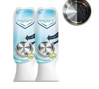 Pot & Pan Black Stain Remover,Pot Bottom Black StainCleaner,Remove BlackStain Removerfor Pots & Pans,Multipurpose Oil StainRemover,Remove Blacks Stain forPots,Pots Bottom BlacksStain Cleaning Cream