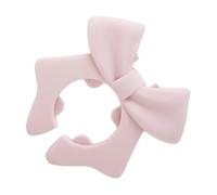 Pot Spoon Holder, Bow Silicone Spoon Rest, Heat Resistant Utensil Clip, Space Saving Pan Rack, 2.56x2.56 inches, Cute Kitchen Accessory for Countertop Table Cooking and Meal Prep