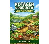 Potager productif avec peu de temps: Le guide pratique pour récolter plus en travaillant moins, même avec un emploi du temps chargé