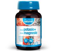 Potasio citrato y magnesio citrato - Minerales para sistema nervioso, músculos y huesos - Ayuda a disminuir cansancio y fatiga - Sin gluten, lactosa ni azúcares - 90 comprimidos - Dietmed