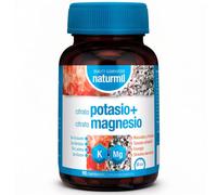 Potasio citrato y magnesio citrato - Minerales para sistema nervioso, músculos y huesos - Ayuda a disminuir cansancio y fatiga - Sin gluten, lactosa ni azúcares - 90 comprimidos - Dietmed