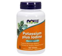 NOW Potassium+ Iodine 225mcg 180 Tablets
