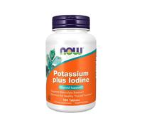 Potassium Plus Iodine 180 Comprimidos Now Foods