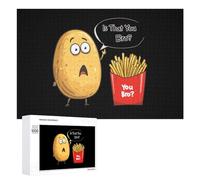 Potato Is That You Bro - Rompecabezas divertidos de papas fritas para adultos, actividades familiares, juegos, decoración del hogar, 1000 piezas
