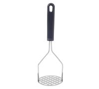 Potato Masher - Stainless Steel Food Crusher, Manual Kitchen Press Tool, Heavy Duty Vegetable Smasher Utensil | Avocado Bean Fruit Mashing Equipment, Ergonomic Grip Cooking Preparation Household