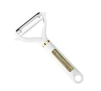 Potato Peeler - Multifunctional Double Cutter Utensils, Professional Fruit Peeler | For Cucumbers Carrots Home Indoor Family Men Women Adults, 17 X 7.2cm