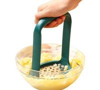 Potatoes Ricer - Acero inoxidable, 1.97x4.72x6.85in Manual Exprimidor Diseño de mango antideslizante | Durable Food Masher Tool, Trituradora de prensa de servicio pesado para cocina, hornear