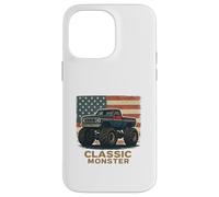 Potencia clásica de Monster American Truck Carcasa para iPhone 14 Pro MAX