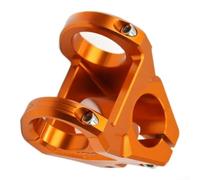 Potencia Corta MTB 70mm Estable Terreno Técnico | Aleación aluminio para resistencia, hueco ligero, ideal descenso intenso, clamp 31.8mm, estabilidad máxima(31.8mm Orange)
