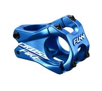 FUNN Potencia para bicicleta de montaña Crossfire – Aleación ligera, 31,8 mm, 35 mm (Azul)