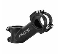 Potencia de bicicleta de montaña Uno de aluminio 6061 negro, elevación de 35°