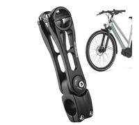 Potencia de bicicleta genérica | Potencia elevada 31,8 mm | Accesorio de bicicleta de aluminio para senderismo, entrenamiento, senderismo, senderos ciclistas