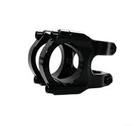 Potencia MTB Aluminio 6061 35mm Ligera para Manillar 31.8 | Aleación 6061-T6, hueco, peso 118g, ideal downhill, montaje rápido(Black)