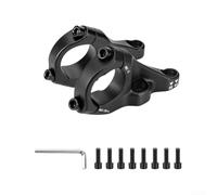 Potencia MTB Downhill Doble Hombro 31.8mm Aluminio | Compatibilidad 31.8mm/35mm, montaje directo, reduce para torsión manillar, ideal downhill extremo(A-28.6*31.8mm)