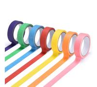Potencia tu creatividad con nuestra cinta adhesiva de colores. Colores vibrantes para proyectos de bricolaje, decoración escolar y del hogar. Fácil
