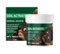 Potenciador Activador Del Suelo - Fertilizante Nutritivo Para Plantas De Acción Rápida | Potenciador De Suelo Ďe Jardín Đe 100g, Mejora Orgánica D́e La Salud Del Śuelo, Tratamiento Ṕotenciador D̄e Nut