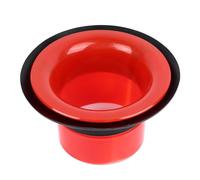 Potenciador de Bombo, Amplificador de Efecto de bajo con Protector de Orificio de Puerto para Bombo (WP07 Rojo