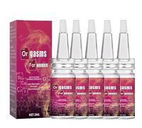potenciador de la libido femenina, potenciador de la excitación sensual para mujeres, aceite reafirmante mejorado, mejora la estimulación sexual y el aceite para apretar la vagina (M,5PC)