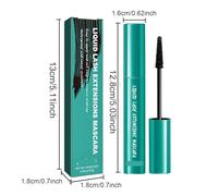Potenciador De Pestañas: Alarga, Da Volumen Y Riza. Fórmula Suave, Resistente Al Agua Y A Las Manchas For Un Look Natural.(1PCS)