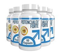 Potencialex Forte 300 cápsulas (5x60 cápsulas) - paquete de 5