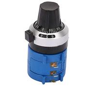 Potenciómetro 100 ohmios, potenciómetro 2W Película de carbono Rotat Círculos múltiples Bobinado alambre alta precisión, para regulación de velocidad del inversor, control de velocidad del moto