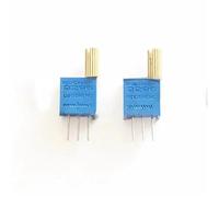 Potenciómetro ajustable multigiro de 3296W, 2 uds., 100R, 200R, 500R, 2K, 1K, 5K, 10K, 20K, 50K, 100K, 200K, 500K, 1M, 2M, mango largo de eje de Metal