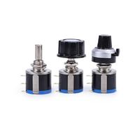 Potenciómetro bobinado multivuelta de precisión 3540S-1K 2K 5K 10K 50K100K reóstato deslizante(Potentiometer3540S 203L)