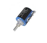 potenciómetro bobinado, Potenciómetro bobinado de múltiples vueltas WXD3-12 - Reóstato deslizante resistencia ajustable 5 1 pieza