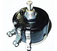 potenciómetro bobinado, Potenciómetro giratorio de una vuelta WX112-100kΩ, rotación 360°, potencia 5 W, diámetro eje 6 mm